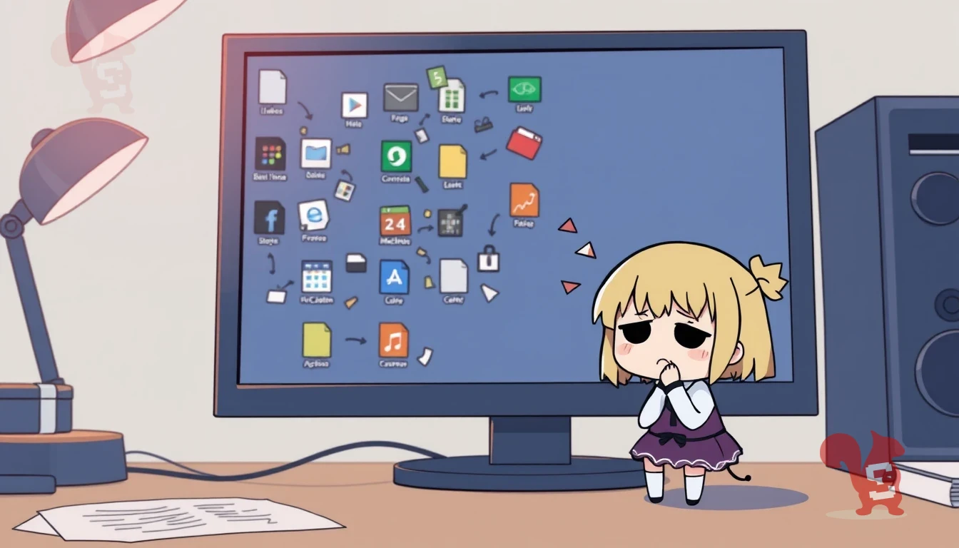 Come risolvere il problema delle icone spostate su Windows