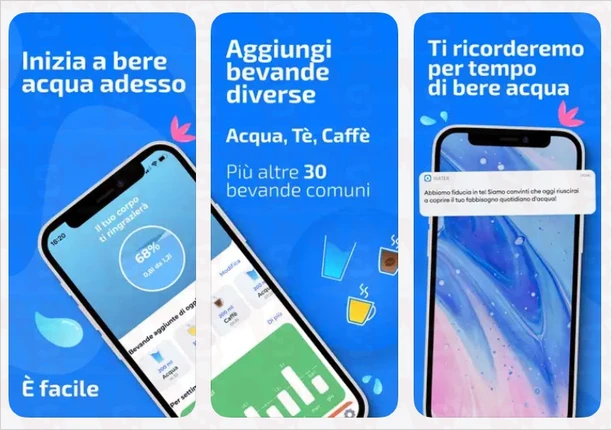 app bere acqua la mia acqua