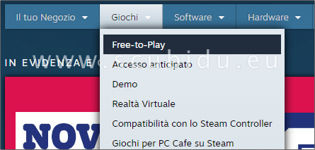 steam giochi free to play