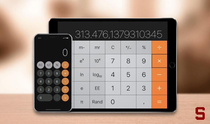 calcolatrice apple iphone ipad ios