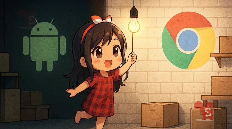 modalita notte google chrome android