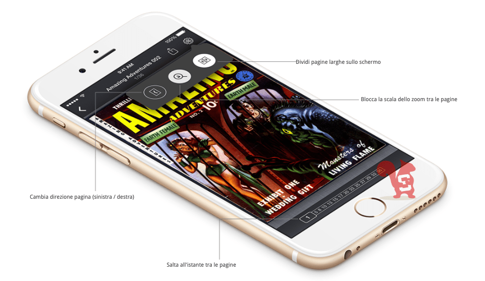 app per leggere fumetti iOS iphone e ipad