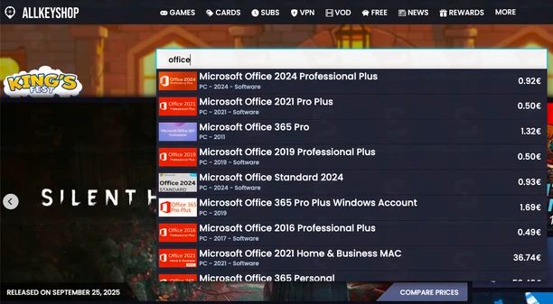licenza microsoft office allkeyshop