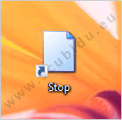 icona sul desktop per bloccare pc
