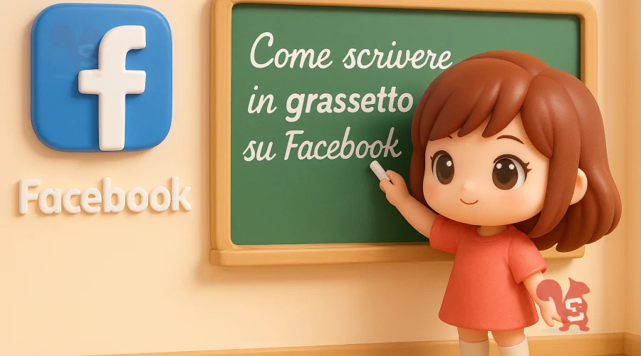 scrivere grassetto facebook