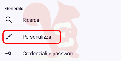 firefox android menu personalizza