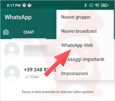 whatsapp web android