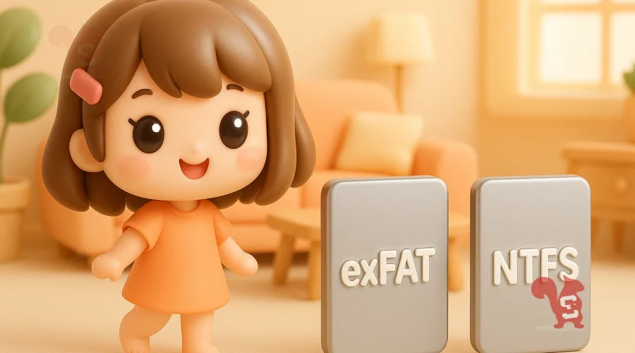 file system exfat ntfs