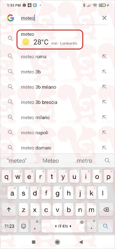 google meteo android