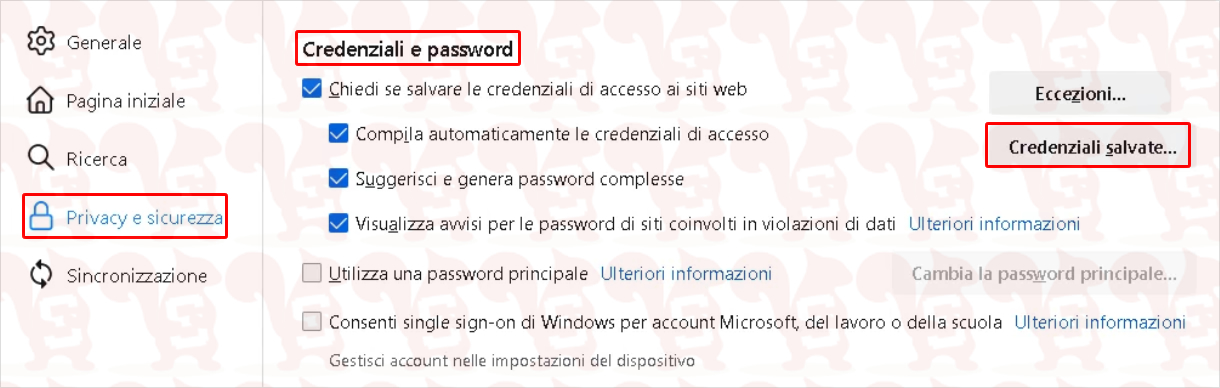 firefox desktop password salvate