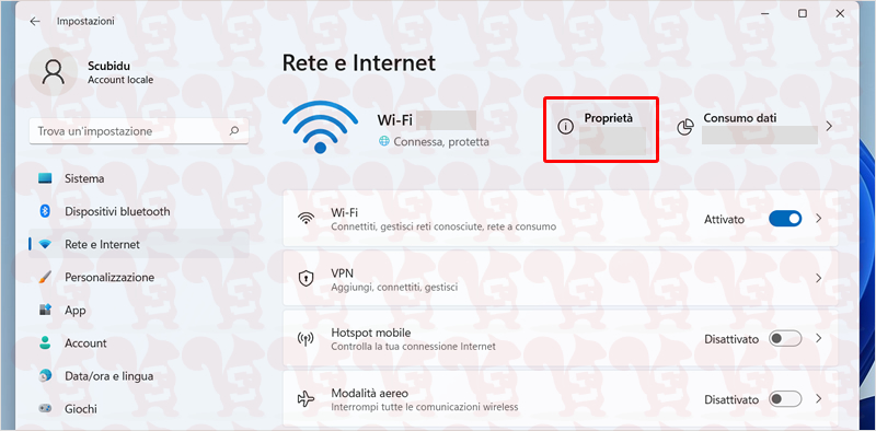microsoft windows 11 cambiare dns