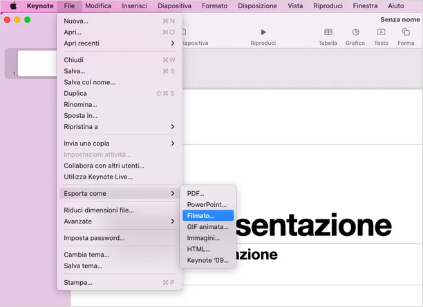 ppt mp4 apple keynote