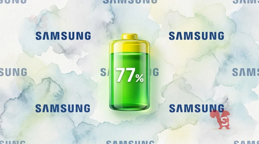 percentuale batteria samsung