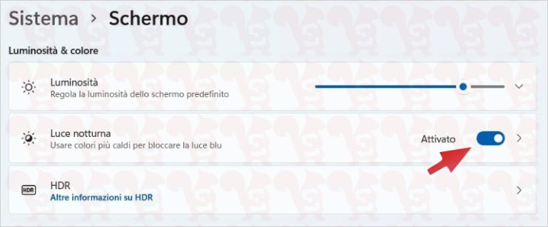 Come attivare il Filtro Luce Blu su Windows 11 – Scubidu.eu