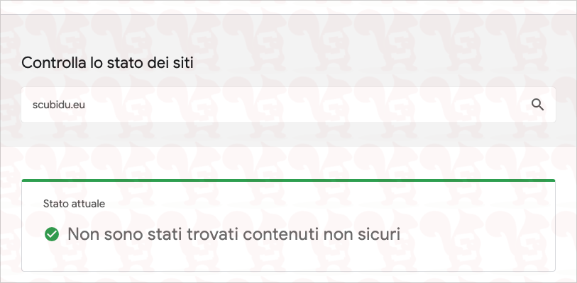 verificare link google