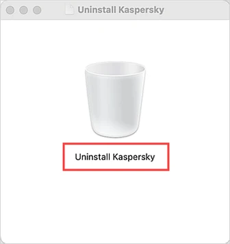 disinstallare kaspersky macos