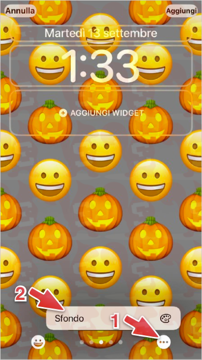 apple ios 16 nuovo sfondo emoji