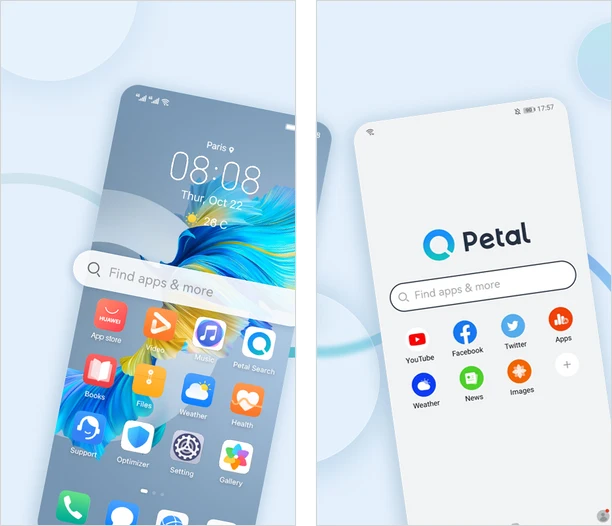 huawei petal search