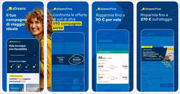 app voli low cost edreams