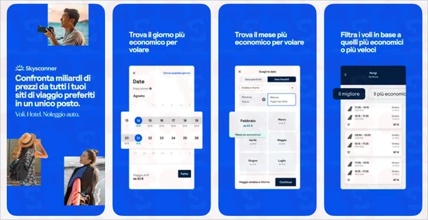 app voli low cost skyscanner