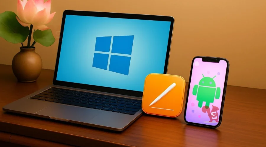 pages windows android