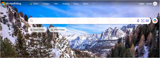 motore ricerca bing