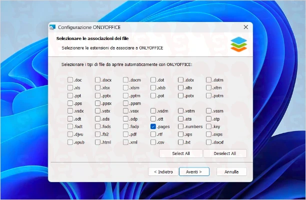 onlyoffice pages windows
