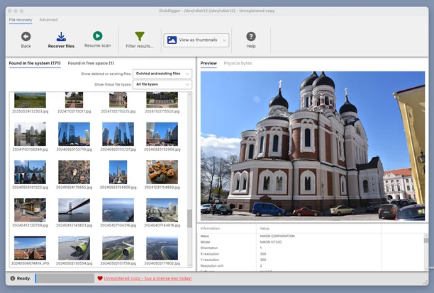 programma recupero dati diskdigger
