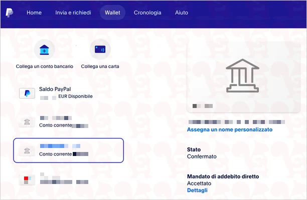 confermare conto paypal desktop