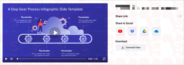 convertire ppt video flexclip