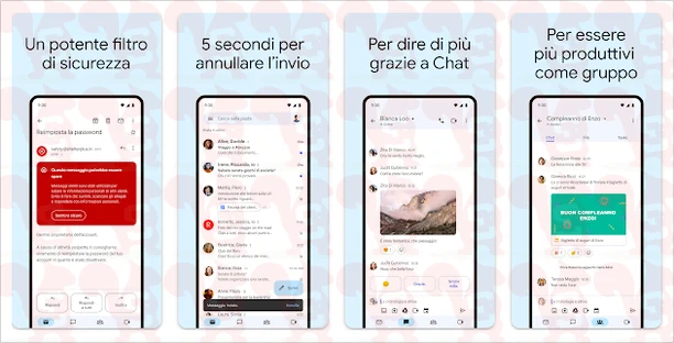 gmail app gestione posta android