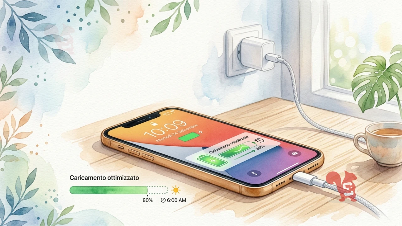 ricarica ottimizzata ios